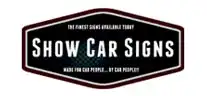 Show Car Signs